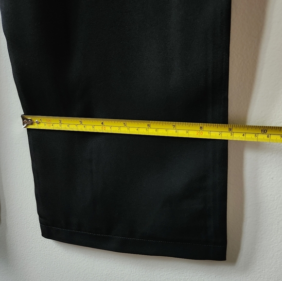 Women's Black Button-Up Wide Leg Business Casual Pants BNWT - Picture 8 of 9